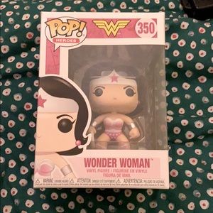 Funko Pop! Wonder Woman Breast Cancer Awareness